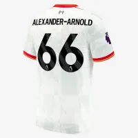 Trent Alexander-Arnold Liverpool 2024/25 Match Third чоловічі Nike Dri-FIT ADV Soccer Jersey колір білий