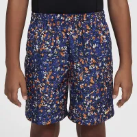 Nike Multi Big детские (для мальчиков) Dri-FIT тренировочные шорты синий