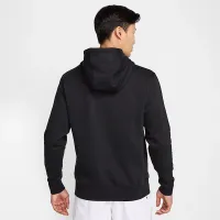 Nike Club чоловічі Pullover Fleece Толстовка з капюшоном колір чорний