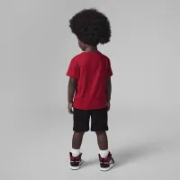 Nike Jordan Toddler Jumbo Jumpman шорти комплект колір чорний