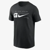 Baltimore Orioles Fashion мужские Nike MLB футболка цвет черный