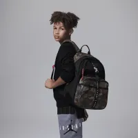 Nike Air Jordan Big дитячі наплічник (18L) and Lunch сумка (3L) колір чорний