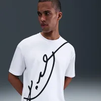 Nike Kobe мужские Dri-FIT баскетбольные футболка цвет белый