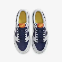 Nike Dunk Low Big детские Кроссовки цвет серый
