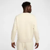 Nike Club мужские Fleece Crew цвет коричневый