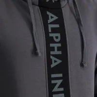 Кофта/футболка Alpha Industries Front Print Hoody 138331684 - Серая