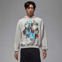 Nike Jordan Flight чоловічі оверсайз Pullover Толстовка з капюшоном колір сірий