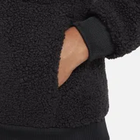 Nike Sportswear Club Fleece Big детские Full-Zip Winterized Толстовка с капюшоном цвет черный
