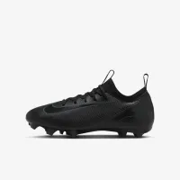Nike Jr. Mercurial Vapor 16 Academy Little/Big дитячі MG Low-Top футбольні бутси колір чорний