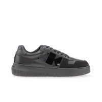 Кросівки Calvin Klein Chunky Cupsole Laceup Mix Lth YM0YM00703-BEH - Чорні