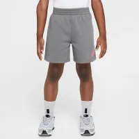 Nike Sportswear Little дитячі On the Move 2-Piece French Terry шорти комплект колір сірий