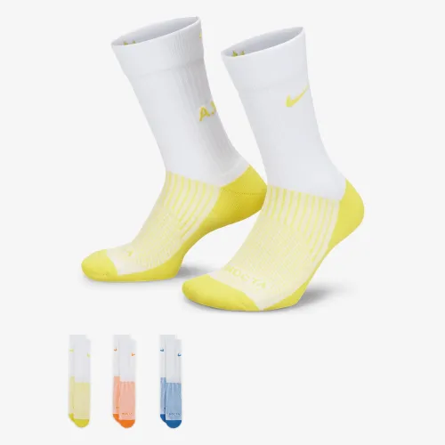 Nike NOCTA Crew шкарпетки (3 пар) різнокольорові