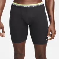 Nike Dri-FIT Essential Cotton Stretch Men's Long Boxer Briefs Black