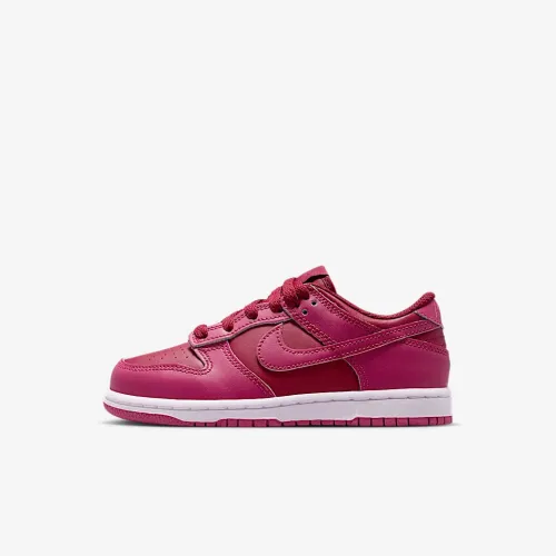 Nike Dunk Low Little дитячі Кросівки колір червоний