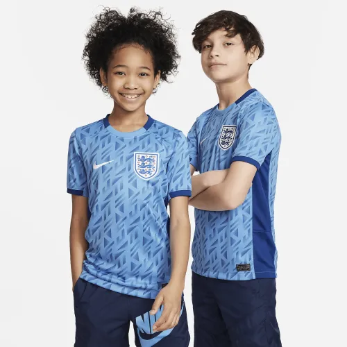 England 2023 Stadium Away Big детские Nike Dri-FIT Soccer Jersey синий