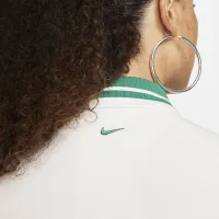 Nike Sportswear Collection жіноча Cropped Long-Sleeve Polo колір білий