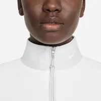 Nike Therma-FIT Victory женская Long-Sleeve 1/2-Zip для гольфа Top цвет белый