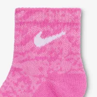 Nike Little дитячі Wild Flower Ankle шкарпетки (6 пар) Pink