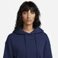 Nike Sportswear Phoenix Fleece жіноча оверсайз Pullover Толстовка з капюшоном блакитний