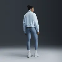 Nike Sportswear Phoenix Fleece женская оверсайз Track Куртка синий