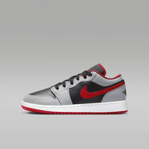 Nike Air Jordan 1 Low Big дитячі Кросівки колір чорний