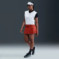 Nike женская для гольфа юбка цвет красный