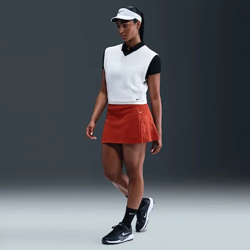 Nike женская для гольфа юбка цвет красный