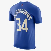 Giannis Antetokounmpo Milwaukee Bucks Essential City Edition чоловічі Nike NBA футболка блакитний