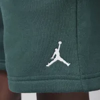 Nike Jordan MJ Brooklyn Fleece Essentials Big детские шорты цвет зеленый
