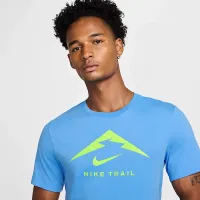 Nike Dri-FIT мужские Trail Running футболка синий