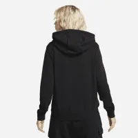 Nike Sportswear Club Fleece женская Funnel-Neck Толстовка с капюшоном цвет черный