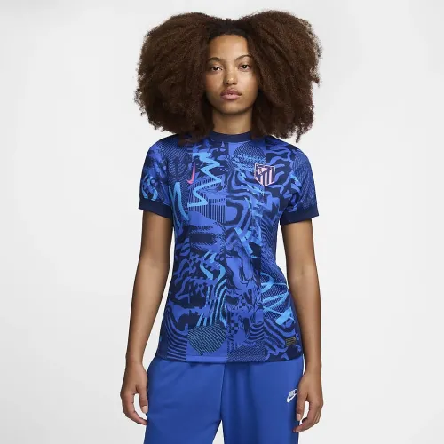 Atlético Madrid 2024/25 Stadium Third жіноча Nike Dri-FIT Soccer Replica Jersey блакитний