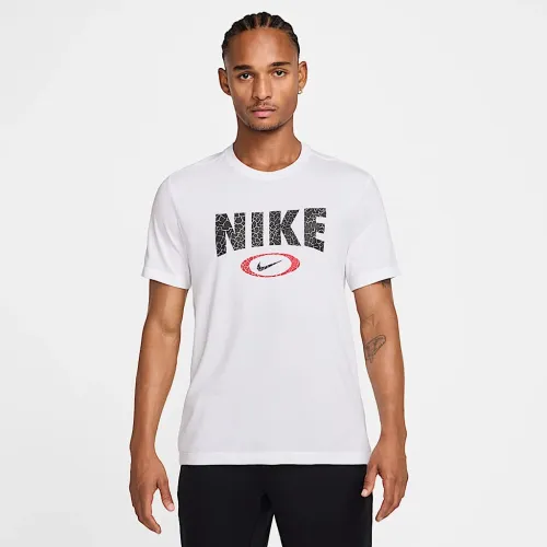 Nike чоловічі Dri-FIT Fitness футболка колір білий