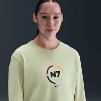Nike Sportswear N7 Long-Sleeve Max90 футболка цвет зеленый