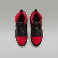 Nike Jordan 1 Mid Little детские Кроссовки цвет черный