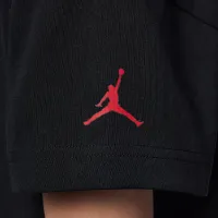 Nike Air Jordan 1 Big дитячі Patch футболка колір чорний