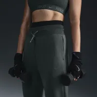 Nike Therma-FIT One жіноча З високою талією 7/8 Joggers колір зелений