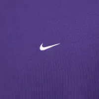 Nike Solo Swoosh чоловічі Fleece Crew колір фіолетовий