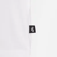 Nike SB x Sky колір коричневий жіноча Cropped Skate футболка колір білий