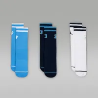 Nike Jordan Big детские Varsity Jersey Crew носки (3 пары) синий