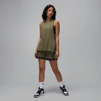 Nike Jordan Sport женская Diamond Tank Top цвет зеленый