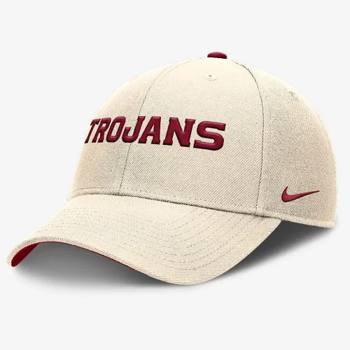 USC Trojans Primetime Rise мужские Nike College Adjustable Hat цвет коричневый