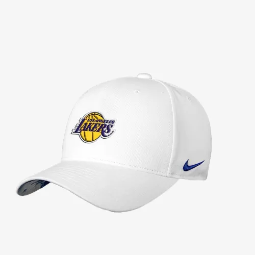 Los Angeles Lakers Rise Nike NBA Adjustable Cap колір білий