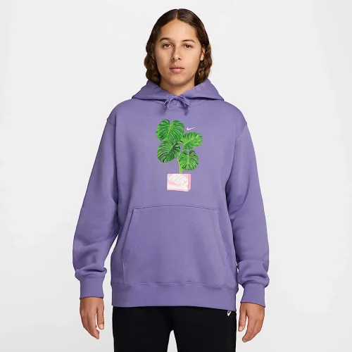 Nike Club Pullover Толстовка з капюшоном колір фіолетовий