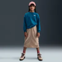 Nike Sportswear Club Fleece Big детские оверсайз свитшот синий