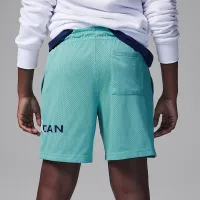 Nike Jordan Dri-FIT Big детские Baseline Mesh шорты цвет зеленый