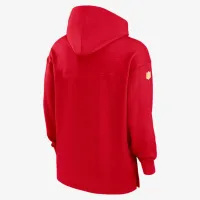 Kansas City Chiefs Sideline Jersey мужские Nike Dri-FIT NFL Pullover Толстовка с капюшоном цвет красный