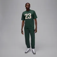 Nike Jordan Brooklyn чоловічі футболка колір зелений