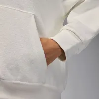 Nike Jordan Flight Fleece жіноча Full-Zip Толстовка з капюшоном колір білий