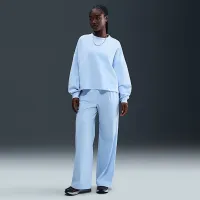 Nike 24.7 ImpossiblySoft жіноча Dri-FIT оверсайз Crew-Neck Top блакитний